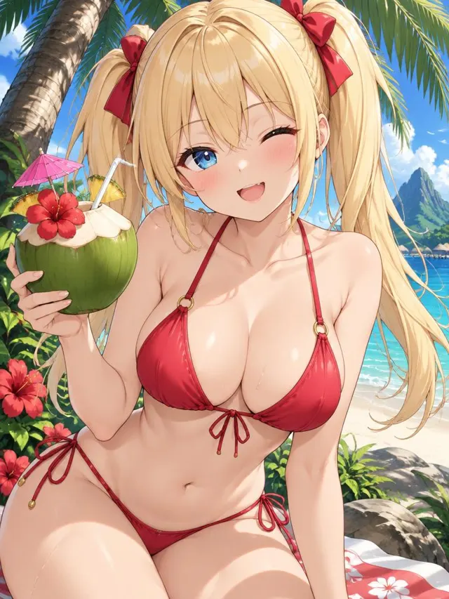 Mika, anime AI girlfriend on Dating Anime AI